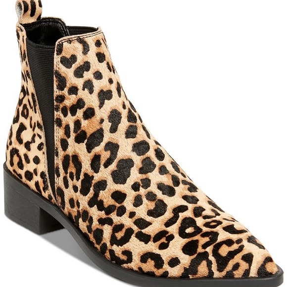 Steve Madden Jerry Leopard Chelsea Boots - Picture 3 of 9